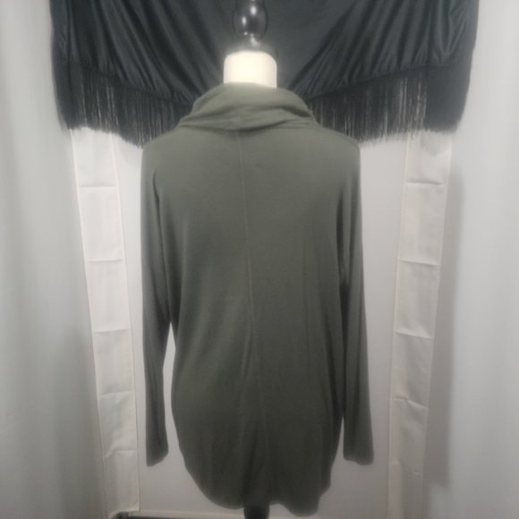 Lou & Grey, long sleeve tunic, size S, olive green. - Picture 4 of 4
